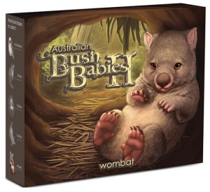 2013 Bush Baby Wombat Silver Coin in Shipper